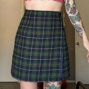 Beautiful vintage wool wrap skirt.